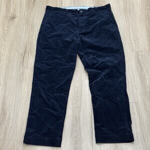 Polo Ralph Lauren Corduroy Pants Men's Size 36x30 Blue Stretch Classic Fit